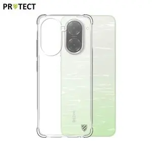 Coque Silicone Renforcée PROTECT pour Xiaomi Redmi A5 4G Transparent