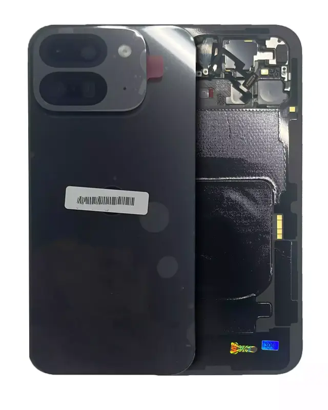 Vitre arrière pour Google Pixel 9 Pro Fold (origine, Obsidian)