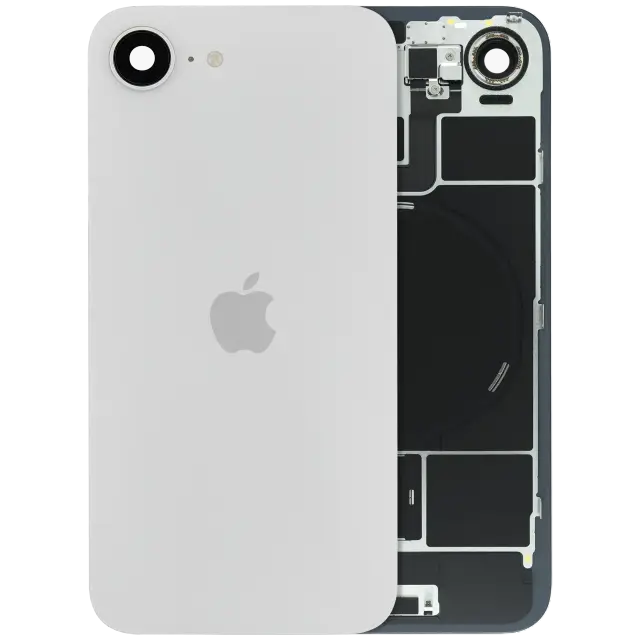 Vitre arrière pour Apple iPhone 17e (origine, blanc)
