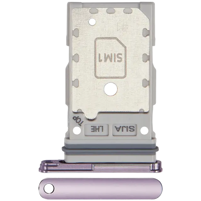 Tiroir SIM pour Samsung Galaxy S22 5G / S22 Plus 5G (Bora Purple)
