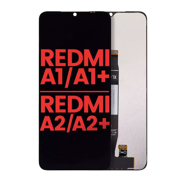 Écran pour Xiaomi Redmi A1 / Xiaomi Redmi A1+ / Redmi A2 / Redmi A2+ (compatible premium, toutes couleurs)