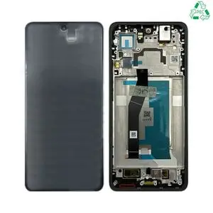 Écran Tactile Original Refurb avec Châssis (PIEC) Xiaomi 14T Bleu Titane