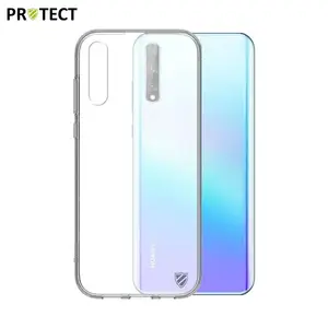 Coque Silicone PROTECT pour Huawei P30 Transparent