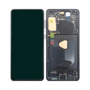 Écran Tactile Soft Oled avec Châssis Samsung Galaxy S21 Plus 5G G996 Noir