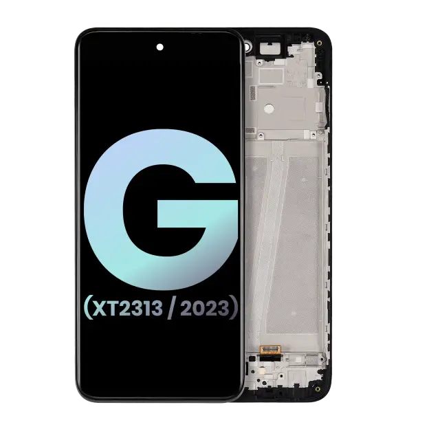 Écran LCD avec châssis pour Motorola Moto G 5G (XT2313 / 2023) (origine, toutes couleurs)