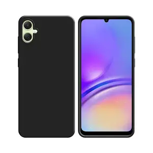 Coque Silicone Compatible pour Samsung Galaxy A05 A055 (#3) Noir