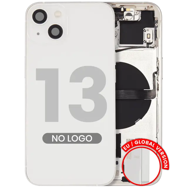 Châssis pour Apple iPhone 13 (version EU, compatible premium, lumière stellaire)