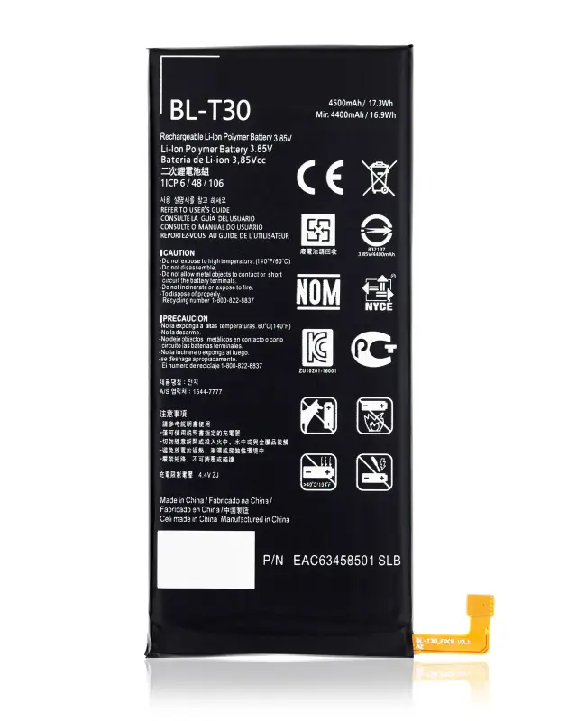 Batterie pour LG X Power 2 / X Power 3 / X Charge / Fiesta 2 LTE L163BL (BL-T30)