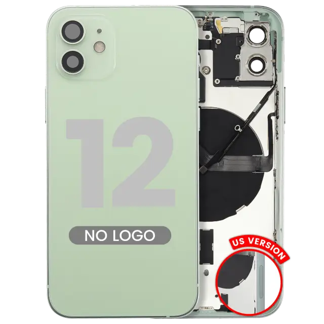 Châssis pour Apple iPhone 12 (version US, compatible premium, vert)