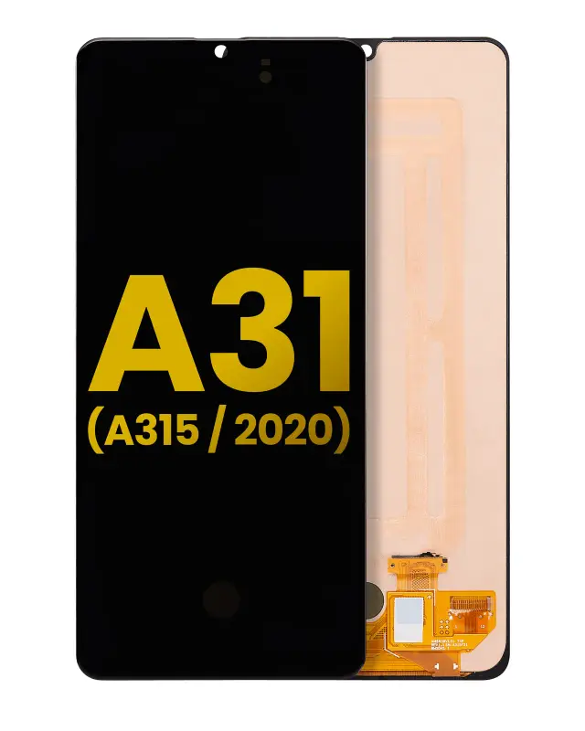 Écran OLED sans châssis pour Samsung Galaxy A31 (A315 / 2020) (reconditionné, toutes couleurs)