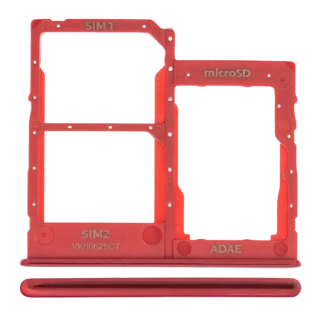 Tiroir SIM pour Samsung Galaxy A41 (A415 / 2020) (Prism Crush Red)