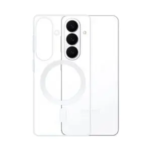 Coque Silicone MagSafe Compatible pour Samsung Galaxy S26 S942 Transparent