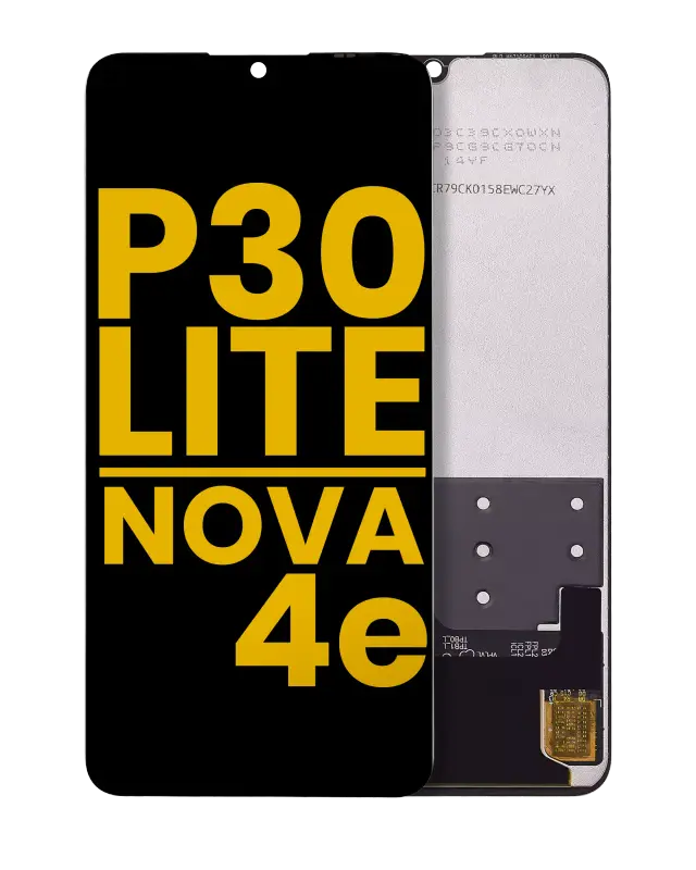 Écran LCD sans châssis pour Huawei P30 Lite / Nova 4e (reconditionné, toutes couleurs)