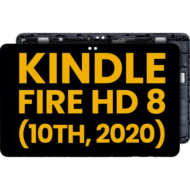 Écran pour Amazon Kindle Fire HD 8 (10th Gen, 2020) (reconditionné, toutes couleurs)