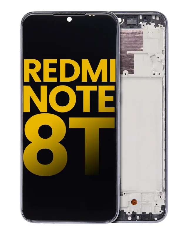 Écran pour Xiaomi Redmi Note 8T (compatible premium, Moonshadow Gray)