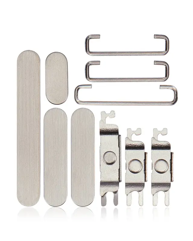 Nappe volume pour Apple iPhone 15 Pro / 15 Pro Max (White Titanium)