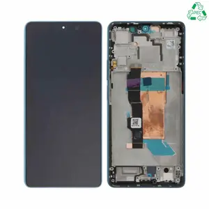 Écran Tactile Original Pulled avec Châssis (PIEC) Xiaomi POCO F5 5G Bleu