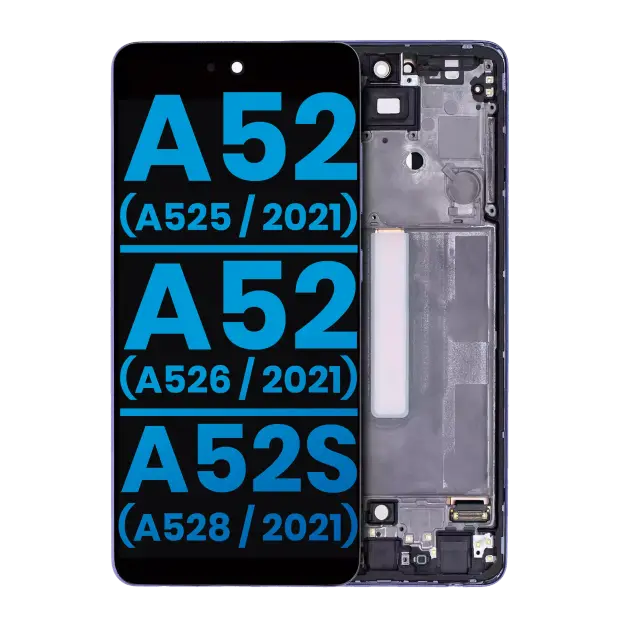 Écran pour Samsung Galaxy A52 4G (A525 / 2021) / A52 5G (A526 / 2021) / A52S (A528 / 2021) (Aftermarket : Incell, Awesome Violet)