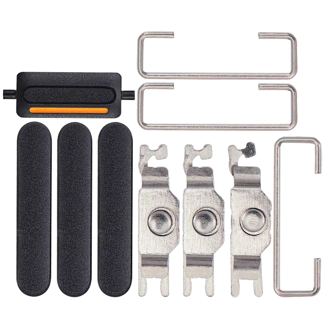 Jeu de boutons power et volume pour Apple iPhone SE (2020) (gris sidéral)