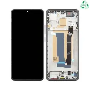Écran Tactile Original Pulled avec Châssis (PIEC) Xiaomi Poco X7 Pro 5G Noir