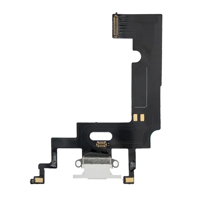 Dock de charge pour Apple iPhone XR (blanc) — Nappe de connecteur de charge