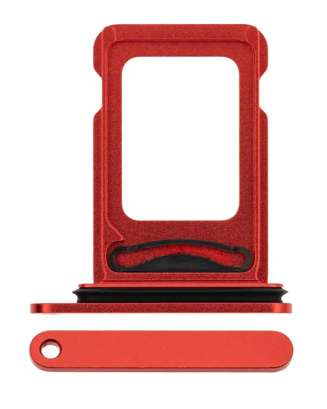 Tiroir double SIM pour Apple iPhone 12 (rouge)