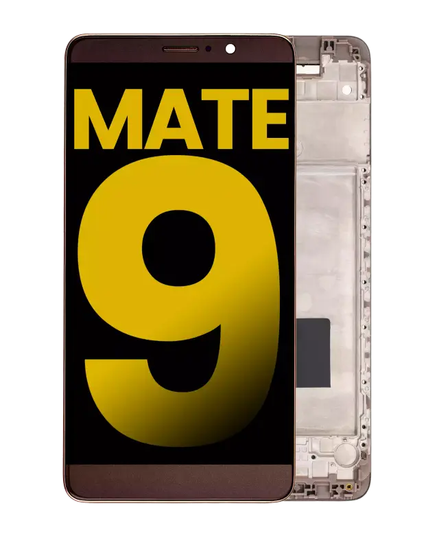 Écran LCD avec châssis pour Huawei Mate 9 (reconditionné, Brown)