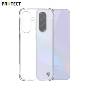 Coque Silicone Renforcée PROTECT pour Samsung Galaxy A56 5G A566 Transparent