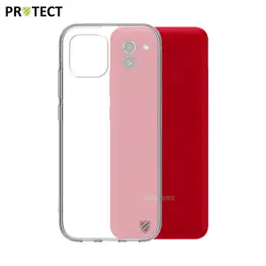 Pack de 10 Coques Silicone PROTECT pour Samsung Galaxy A03 A035F Bulk Transparent