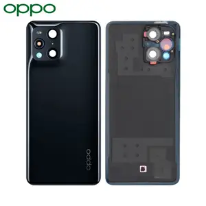 Cache Arrière Original OPPO Find X3 Pro 6561752 Noir Brillant