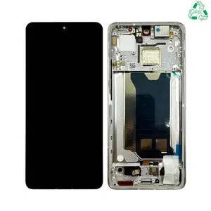 Écran Tactile Original Pulled avec Châssis (PIEC) Xiaomi Poco F7 Pro 5G Argent