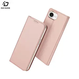 Housse de Protection Skin Pro Dux Ducis pour Apple iPhone 16e Rose