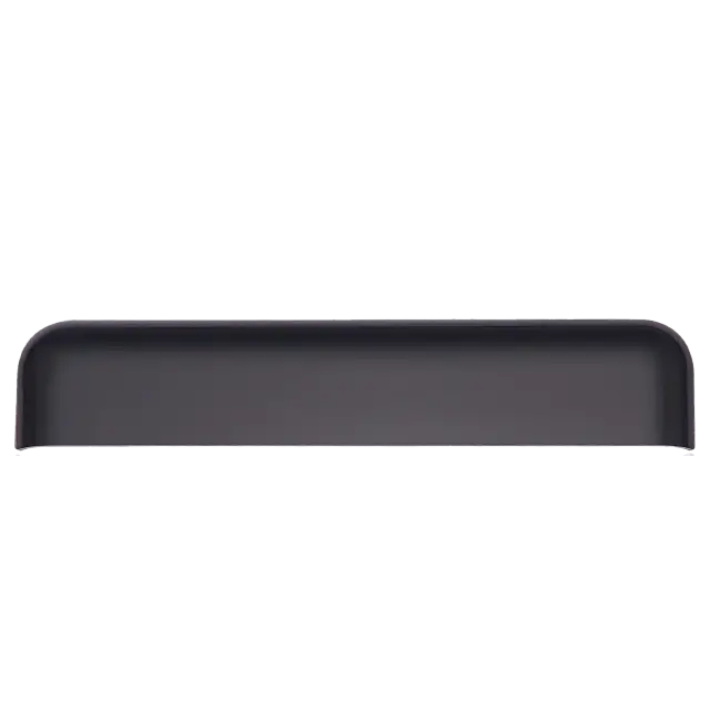 Panneau plastique supérieur de coque arrière pour Google Pixel 7 (Obsidian)