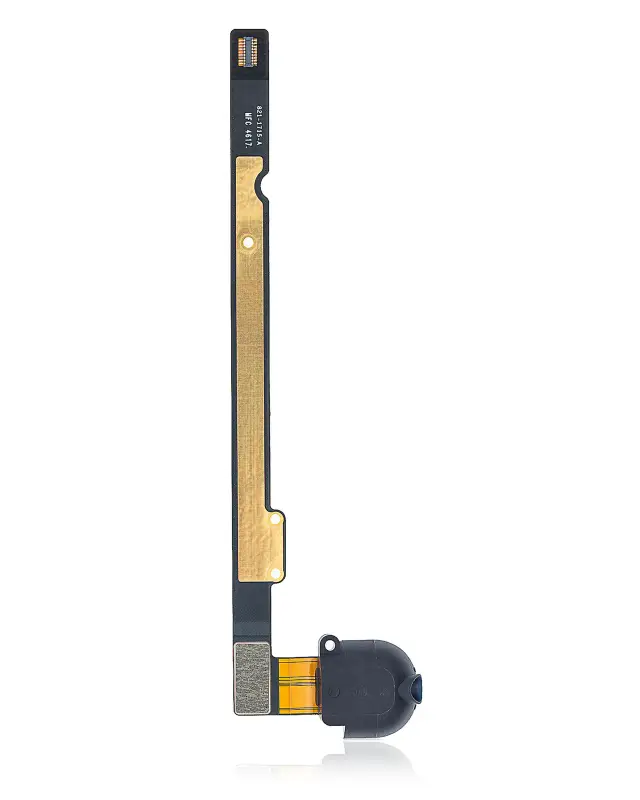Prise jack pour Apple iPad Air 1 / iPad 5 (2017) / iPad 6 (2018) (noir, Cellular)