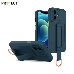 Coque de Protection QC-002 PROTECT pour Apple iPhone 12 (#12) Bleu