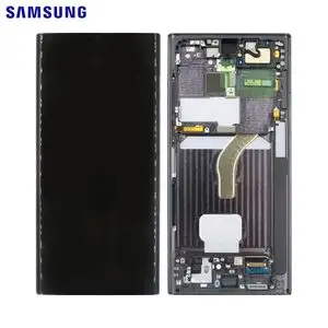 Écran Tactile Original Samsung Galaxy S22 Ultra S908 GH82-27488A GH82-27489A Noir