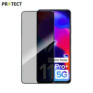 Verre Trempé PRIVACY PROTECT pour Xiaomi Redmi Note 11 Pro+ 5G Transparent