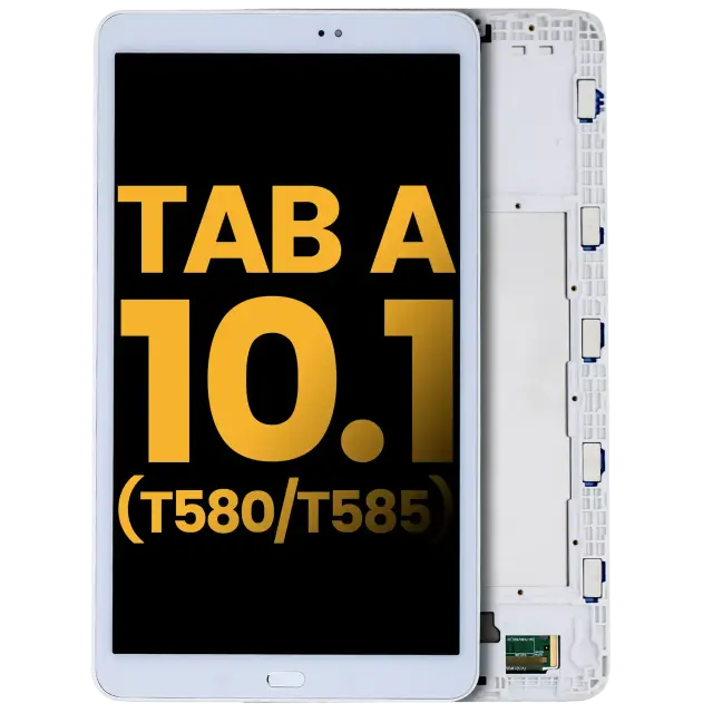 Écran pour Samsung Tab A (10.1" / 2016) (T580 / T585) (reconditionné, blanc)