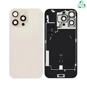 Cache Arrière Aftermarket (PIEC) Apple iPhone 16 Pro Max Titane Sable