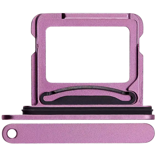 Tiroir SIM pour Apple iPhone 16 / 16 Plus (rose) — réf. 107082059342