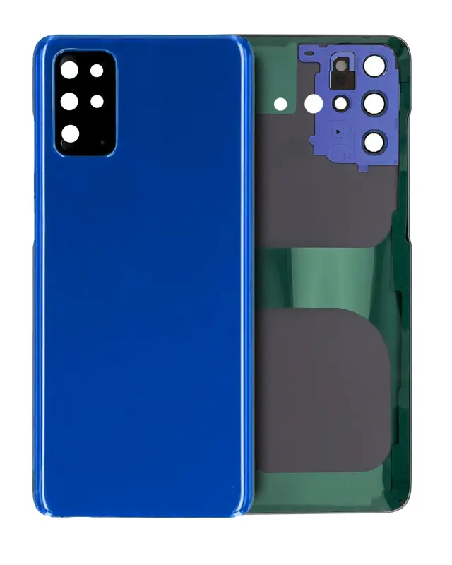 Vitre arrière pour Samsung Galaxy S20 Plus (pack service origine, Aura Blue)