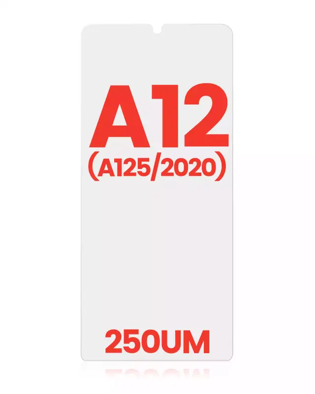 Film OCA pour Samsung Galaxy A12 (A125 / 2020) (lot de 10, 250 µm)