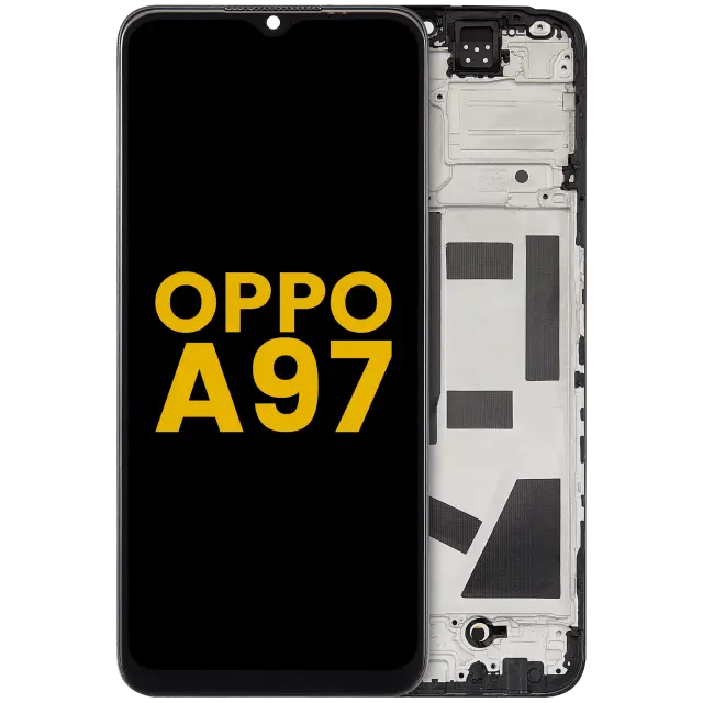 Écran LCD avec châssis pour Oppo A97 (2022) (reconditionné, toutes couleurs)