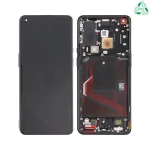Écran Tactile Original Pulled avec Châssis (PIEC) OnePlus 9 Pro Noir