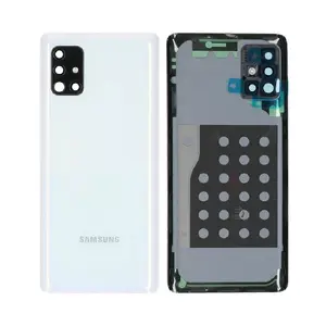 Cache Arrière Premium Samsung Galaxy A51 5G A516 Blanc Prismatique