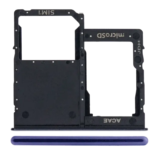 Tiroir SIM pour Samsung Galaxy A41 (A415 / 2020) (Prism Crush Black)