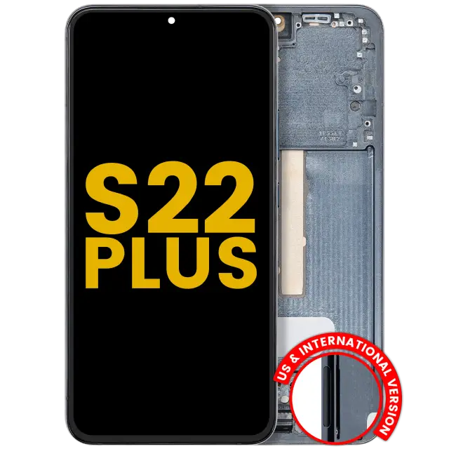 Écran OLED avec châssis pour Samsung Galaxy S22 Plus 5G (version US & internationale, reconditionné, vert)