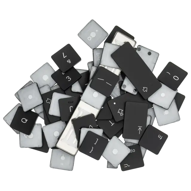 Jeu de touches pour Apple MacBook Pro 13" / 15" / 17" A1286 / A1278 / A1297 (2009-2012) (anglais US, DARFON)