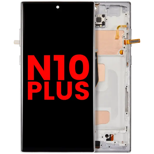 Écran pour Samsung Galaxy Note 10 Plus (Aftermarket Plus: Incell, Aura White)