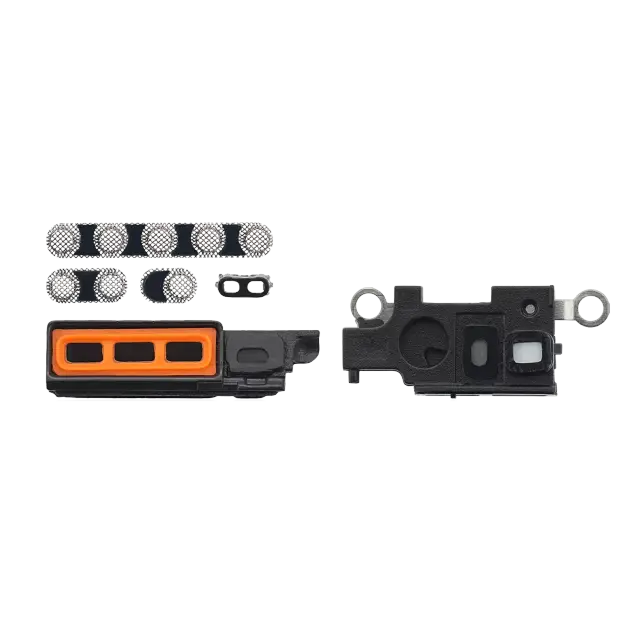 Grille de haut-parleur / micro pour Apple iPhone 14 Pro Max (or, lot de 10)